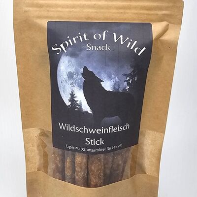 Spirit of Wild Snack Wild Boar Meat Stick 100g