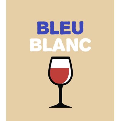 Poster Blu Bianco Rosso 2
