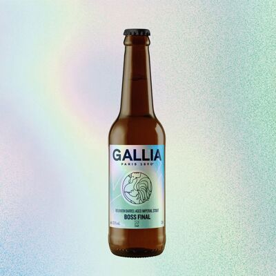 Cerveza Gallia ☕ Boss Final - Imperial Stout añejada en barril de bourbon