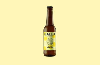 Bière Gallia Bio🍈 Thank Yuzu - Bière blanche 2