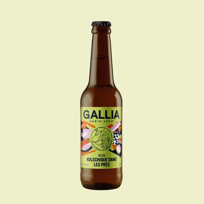 Gallia Organic Beer 🌊 Kolschique Dans Les Prés - Kolsh