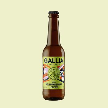 Bière Gallia Bio 🌊 Kolschique Dans Les Prés - Kolsh 1