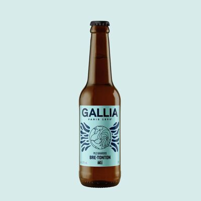 Bière Gallia Bio 🏴󠁦󠁲󠁢󠁲󠁥󠁿 Bre-Tonton - Pilsner