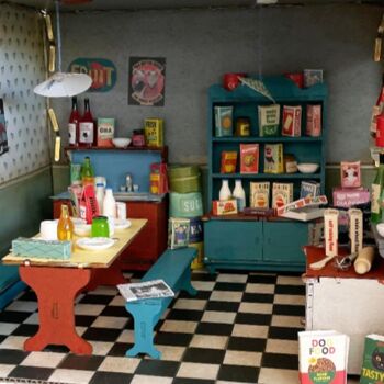 Maison de poupée DIY pour enfants - Ensemble de découpes - The Mouse Mansion 3