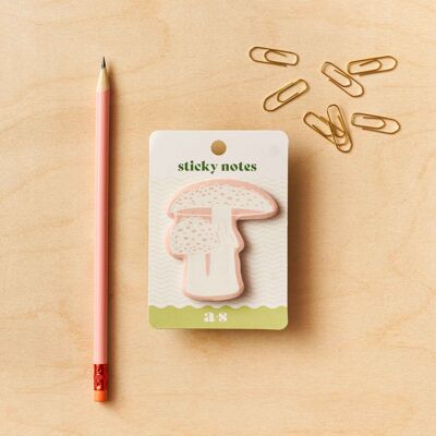 Mushroom Sticky Notes