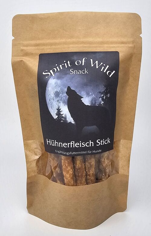 Spirit of Wild Snack Hühnerfleisch Stick 100g