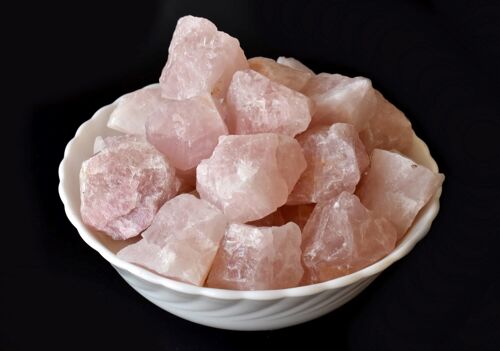 1Pc Rose Quartz Rough Stone~ 1 inch Raw Crystals