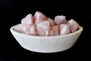 1Pc Rose Quartz Rough Stone~ 1 inch Raw Crystals 6