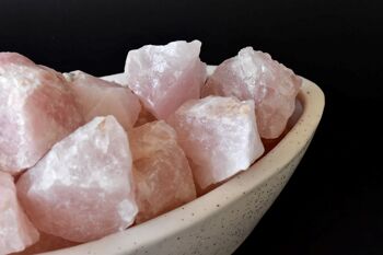 1Pc Rose Quartz Rough Stone~ 1 inch Raw Crystals 7