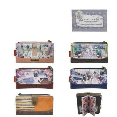 Portafoglio da polso sintetico con spazio per carte. promozionale