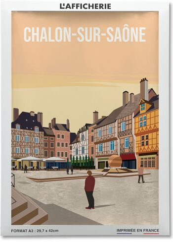 Affiche ville Chalon-sur-Saône 2