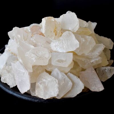 1 Stück Kristallquarz Rohstein ~ 1 Zoll Rohkristalle