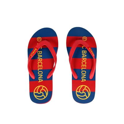 Flip-Flops Official unisex FC Barcelona flip-flops, current LaLiga champions