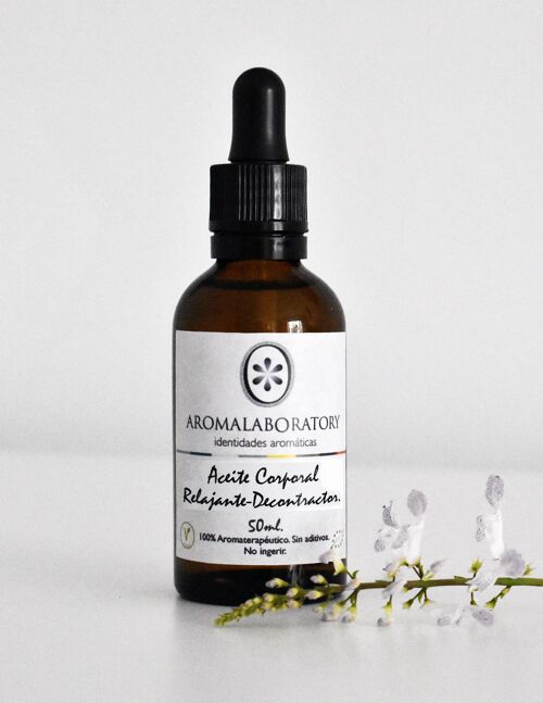 Aceite Corporal Relajante Decontractor. Bio. 50ml.