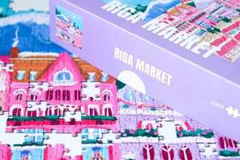 Puzzle Marché de Riga, 1000 pièces 4