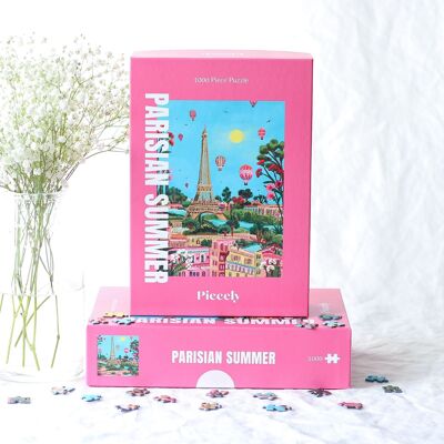 Puzzle Verano Parisino, 1000 piezas