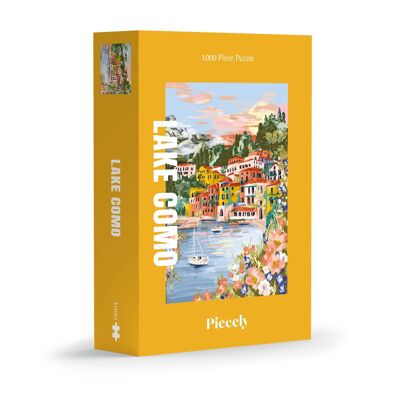 Puzzle Lake Como, 1000 pieces