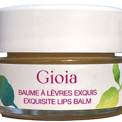 GIOIA, BAUME À LÈVRES EXQUIS, NOUVEAU !!!