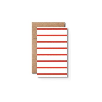 Stripetown Rouge, Geschenkkarte