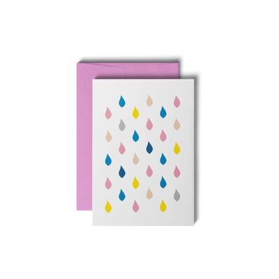 Sunshower Pink, carta da parati