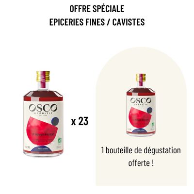 OSCO Tasting Pack 70cl x 24 - cocktails without alcohol but with character and a slightly sweet taste!