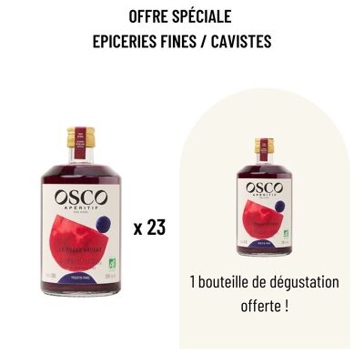 OSCO Tasting Pack 70cl x 24 - cocktail senza alcool ma con carattere e un gusto leggermente dolce!