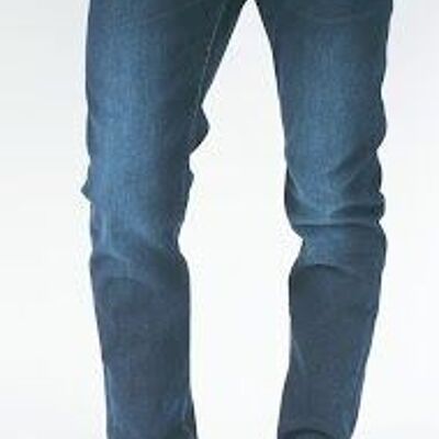 Stone blue jeans