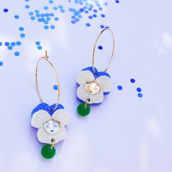 BOUCLES D'OREILLES PANSEN 5