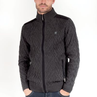 Gilet con tasca con cerniera maculata fantasia empiect 60876