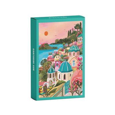 Mini-Puzzle Santorini Sun, 99 Teile