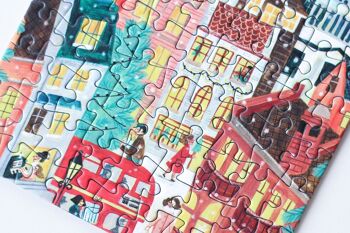 Mini puzzle Londres enneigé, 99 pièces 4