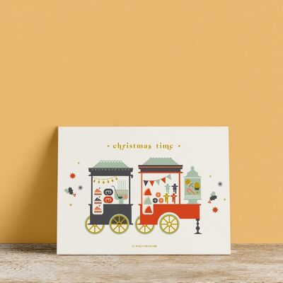 Cartolina di Natale - Tempo di Natale