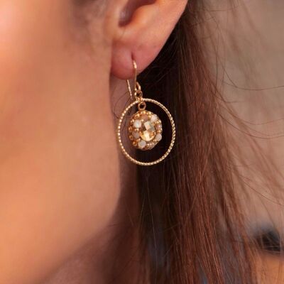 Lise earrings - Mother-of-pearl