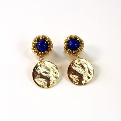 Boucles d'oreilles Margot - Lapis Lazuli