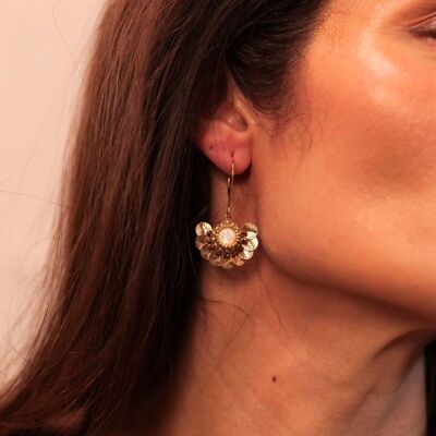 Joséphine earrings - Mother-of-pearl