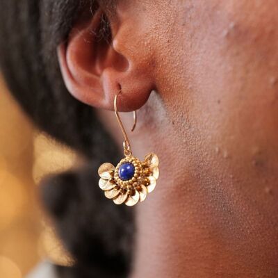 Joséphine earrings - Lapis Lazuli