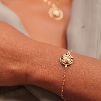 Bracelet Rosa - Lapis Lazuli 2