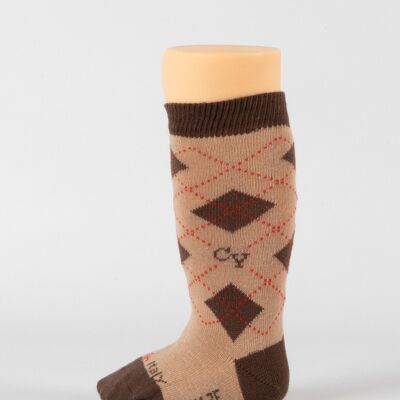 Baby rhombus sock