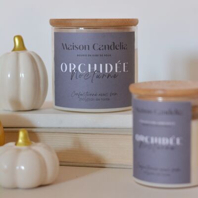 Autumn Night Orchid Candle