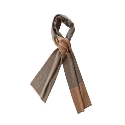 Loop scarf natural/gold