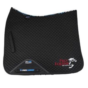 Tapis de saut Pro-Equine GP noir - Pleine grandeur