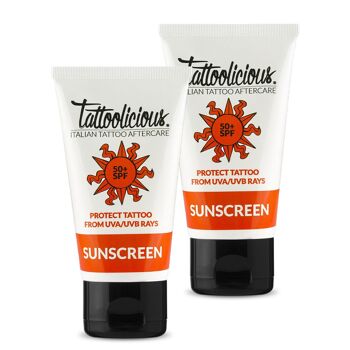 Tattoolicious® DOUBLE ÉCRAN SOLAIRE 1