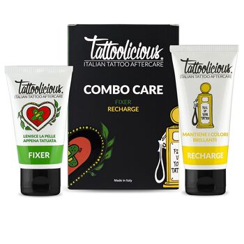 Soin Combo Tattoolicious® (FIXER+RECHARGE) 2