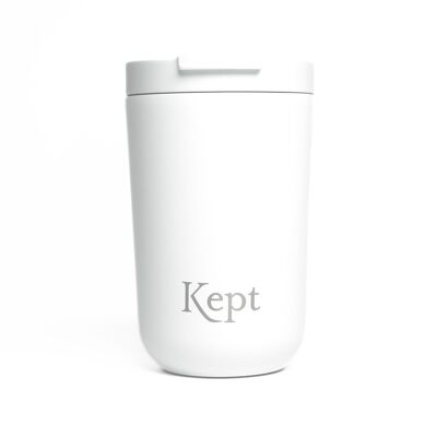 Kept Stainless Steel Vacuum Insulated Reusable Travel Mug - Chalk – 340ml