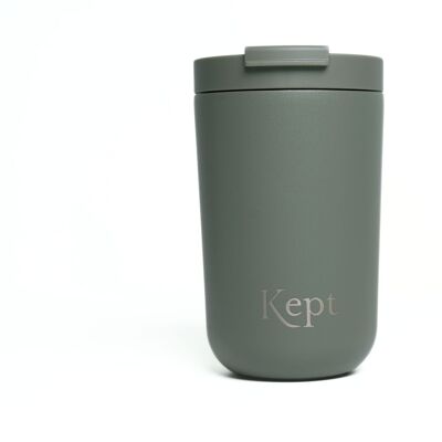 Kept Stainless Steel Vacuum Insulated Reusable Travel Mug - Slate – 340ml