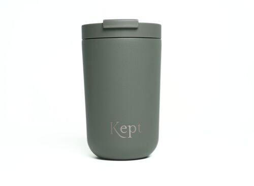 Kept Stainless Steel Vacuum Insulated Reusable Travel Mug - Slate – 340ml