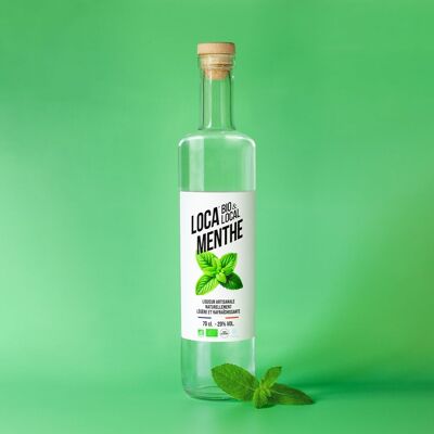 LOCA - MINT 20% Organic cream of mint liqueur