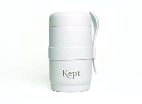 Kept Stainless Steel Vacuum Insulated Reusable Food Jar - Chalk – 540ml