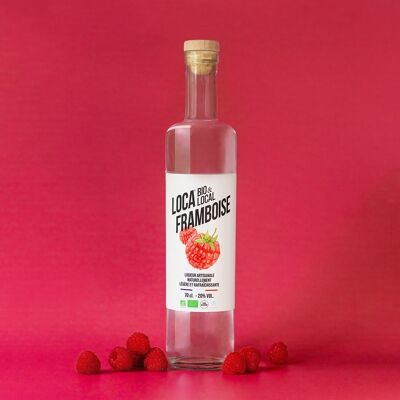 LOCA - RASPBERRY 20% organic raspberry cream liqueur