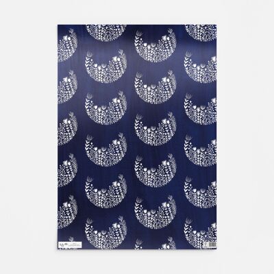 FPW117 Wild Midnight Blue Giftwrap